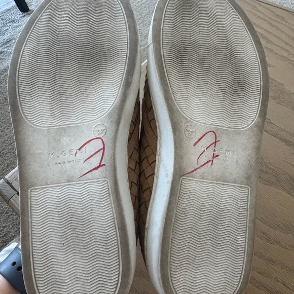 M. Gemi Woven Slip On Sneaker Brown Size 6.5-7 - Picture 4 of 5